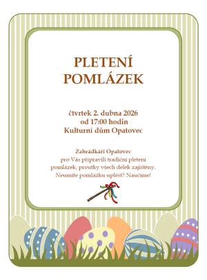 tradiční pletení pomlázek